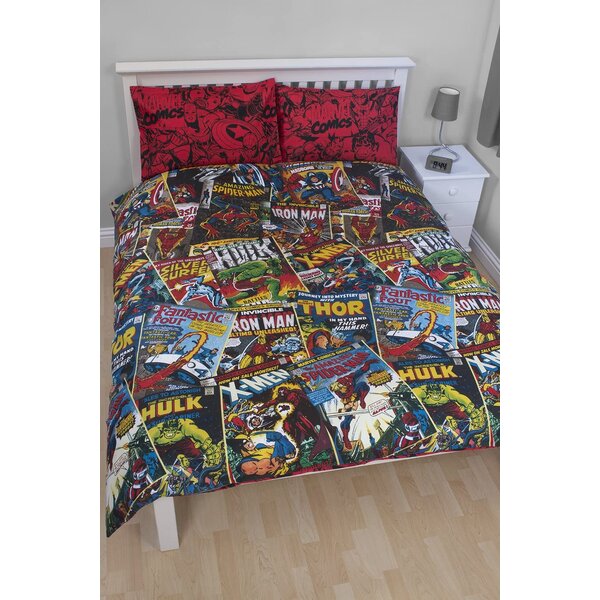 Marvel bed sheets full size sale